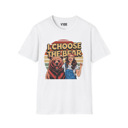 I Choose the Bear T-Shirt - Embrace Your Spirit with Comfort and Style