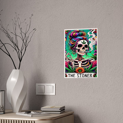 Stoner Tarot Wall Art - The Stoner Wall Poster - VYBE Shop