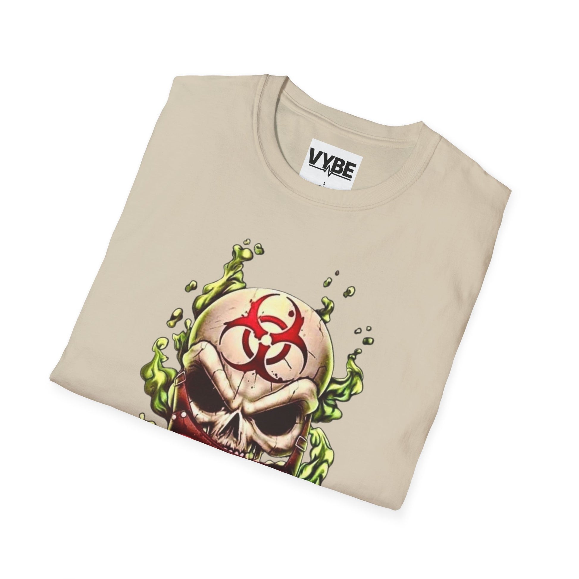Alternative- Biohazard Skull Unisex T-Shirt - VYBE Shop