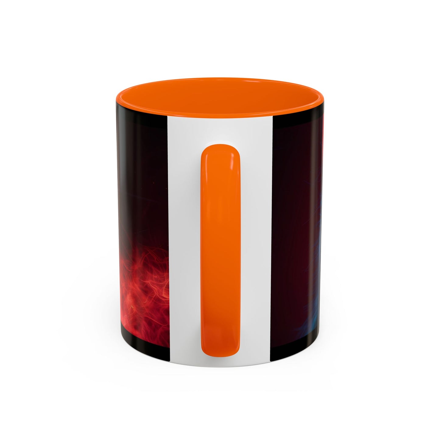 Cosmic Cat Coffee Mug - Vibrant Colorful Design, Cat Lover Gift, Unique Accented Mug, Pet Owner Gift, Cosmic Art Drinkware - VYBE