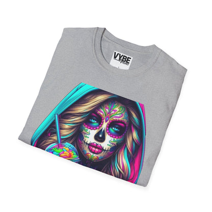 Vibrant Sugar Skull T-Shirt