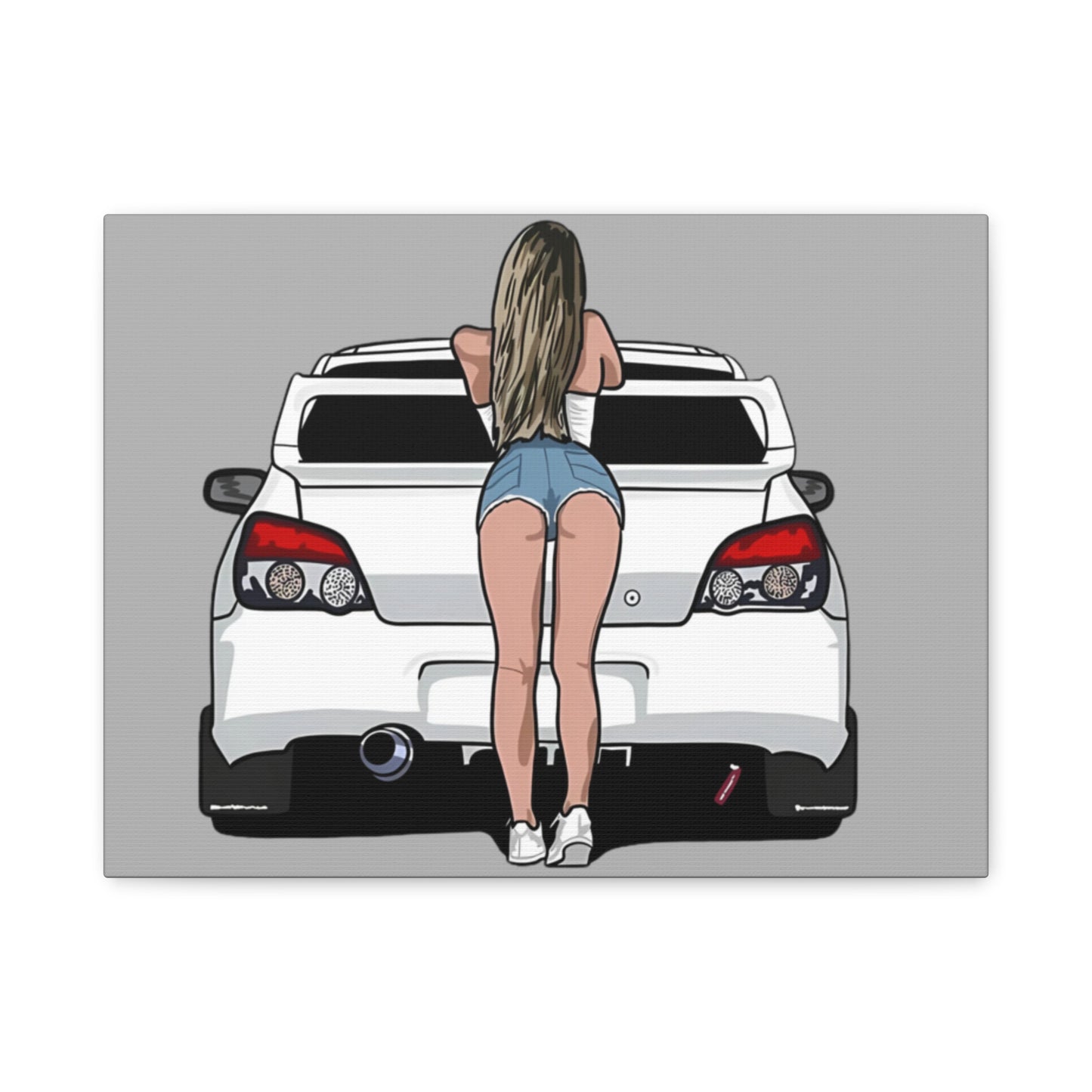 Car Lover's Art Canvas, Automotive Decor, Garage Wall Art, Gift for Car Enthusiasts, Unique Home Decor, Custom Prints - VYBE Shop