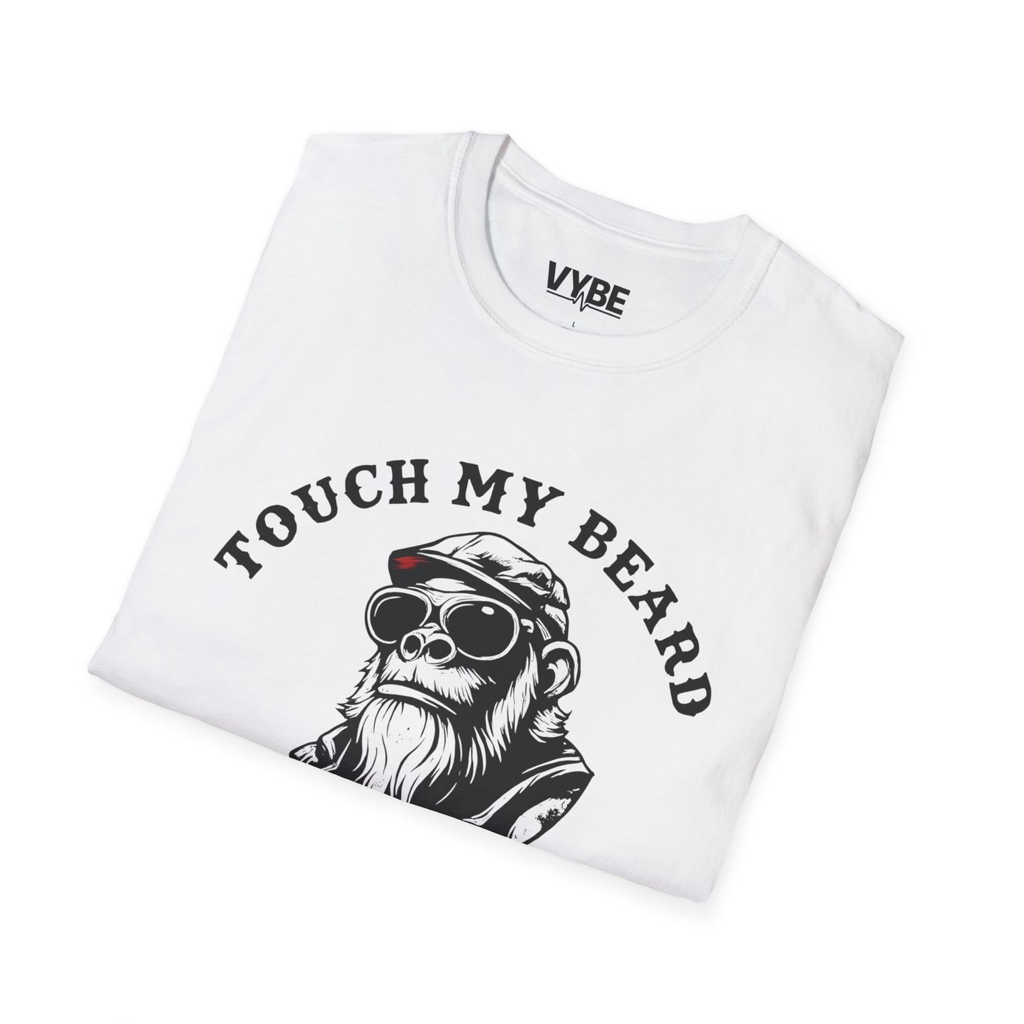 Funny- Beard Graphic T-Shirt, Unisex Tee for Bearded Men, Gifts for Him, Casual Wear, Birthday Celebrations, Humor Apparel - VYBE Shop