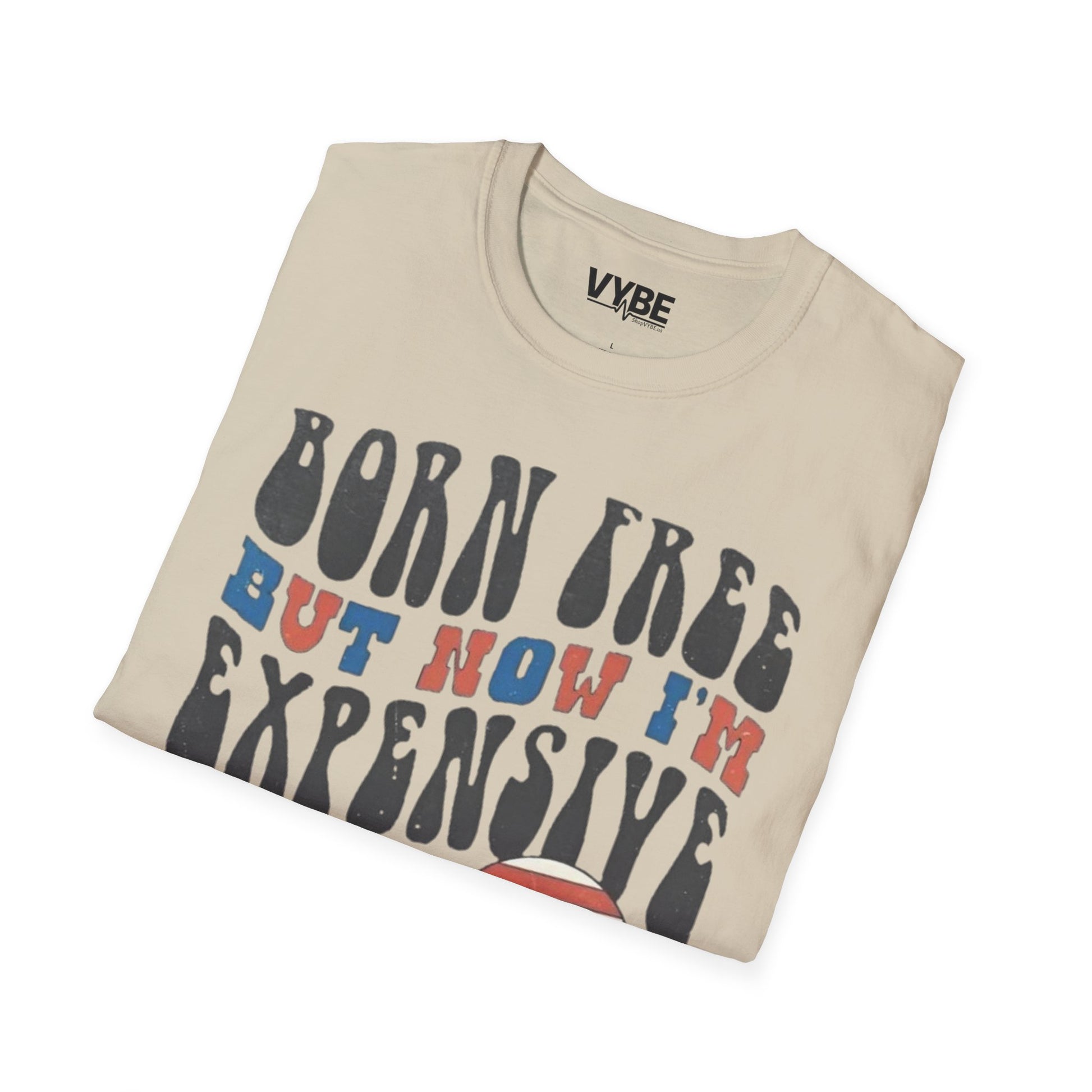 July 4th Born Free Graphic T-Shirt - VYBE