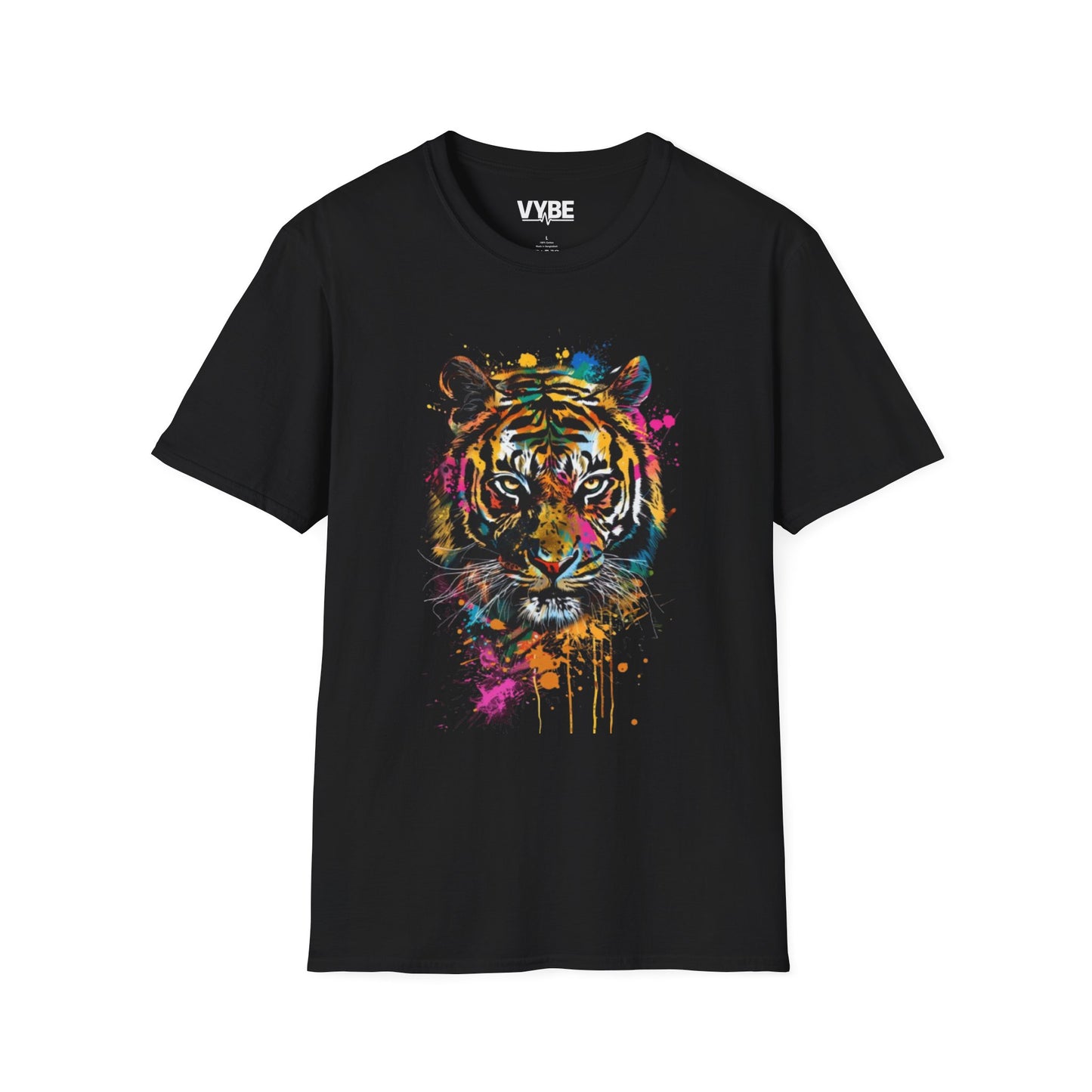 Vibrant- Tiger Graphic Tee - VYBE Shop