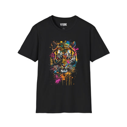 Vibrant- Tiger Graphic Tee - VYBE Shop