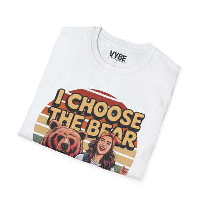 I Choose the Bear T-Shirt - Embrace Your Spirit with Comfort and Style