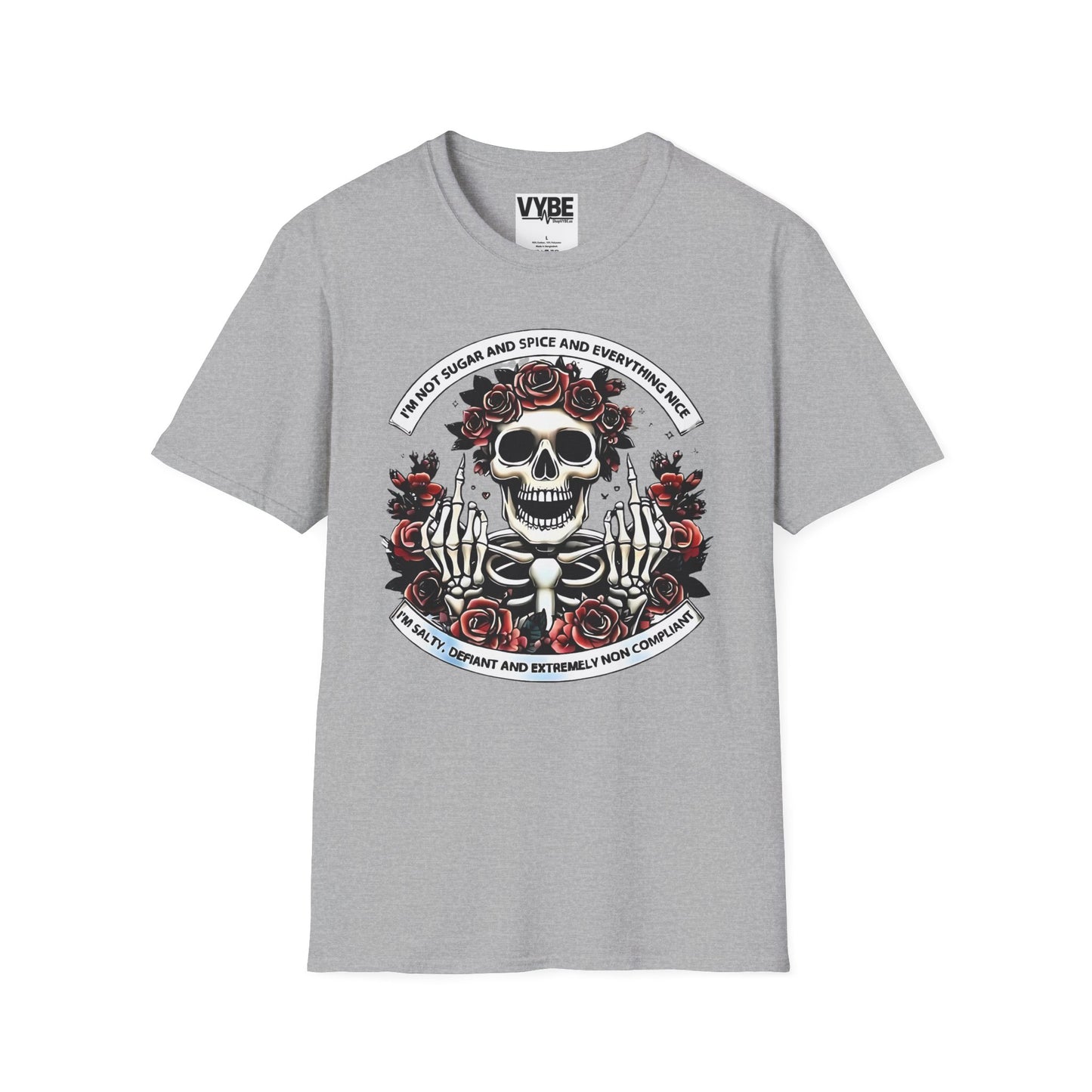 Edgy Attitude T-Shirt - VYBE Shop