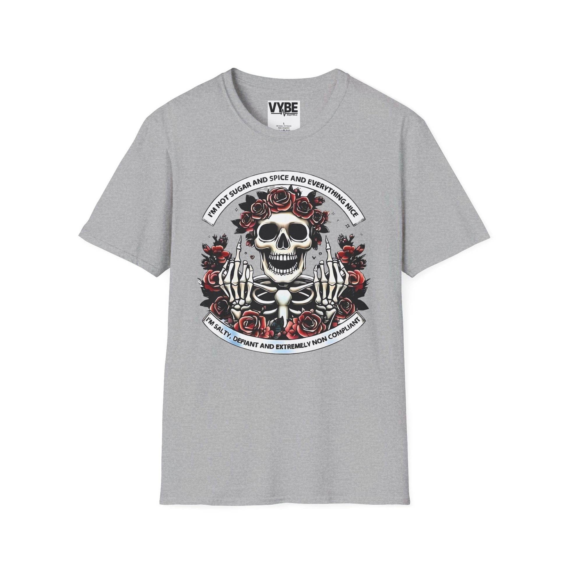 Edgy Attitude T-Shirt - VYBE Shop