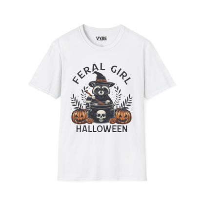 Halloween- Feral Girl Halloween T-Shirt - VYBE Shop