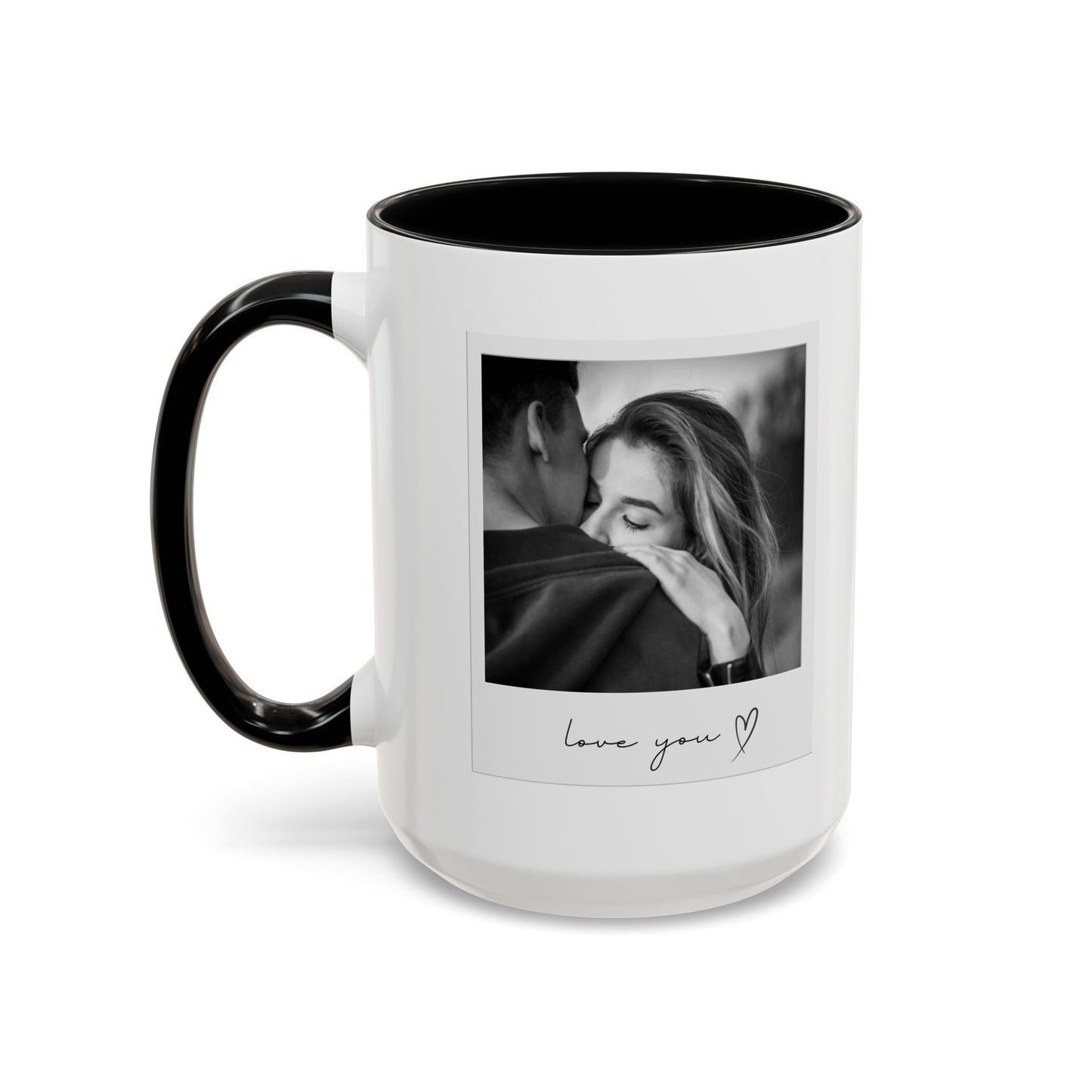 Love You Coffee Mug – Customized Romantic Gift for Couples, Engagement Present, Valentine's Day - VYBE Shop