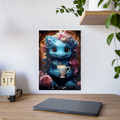 Adorable Fantasy Creature Poster, Gift for Kids - VYBE Shop