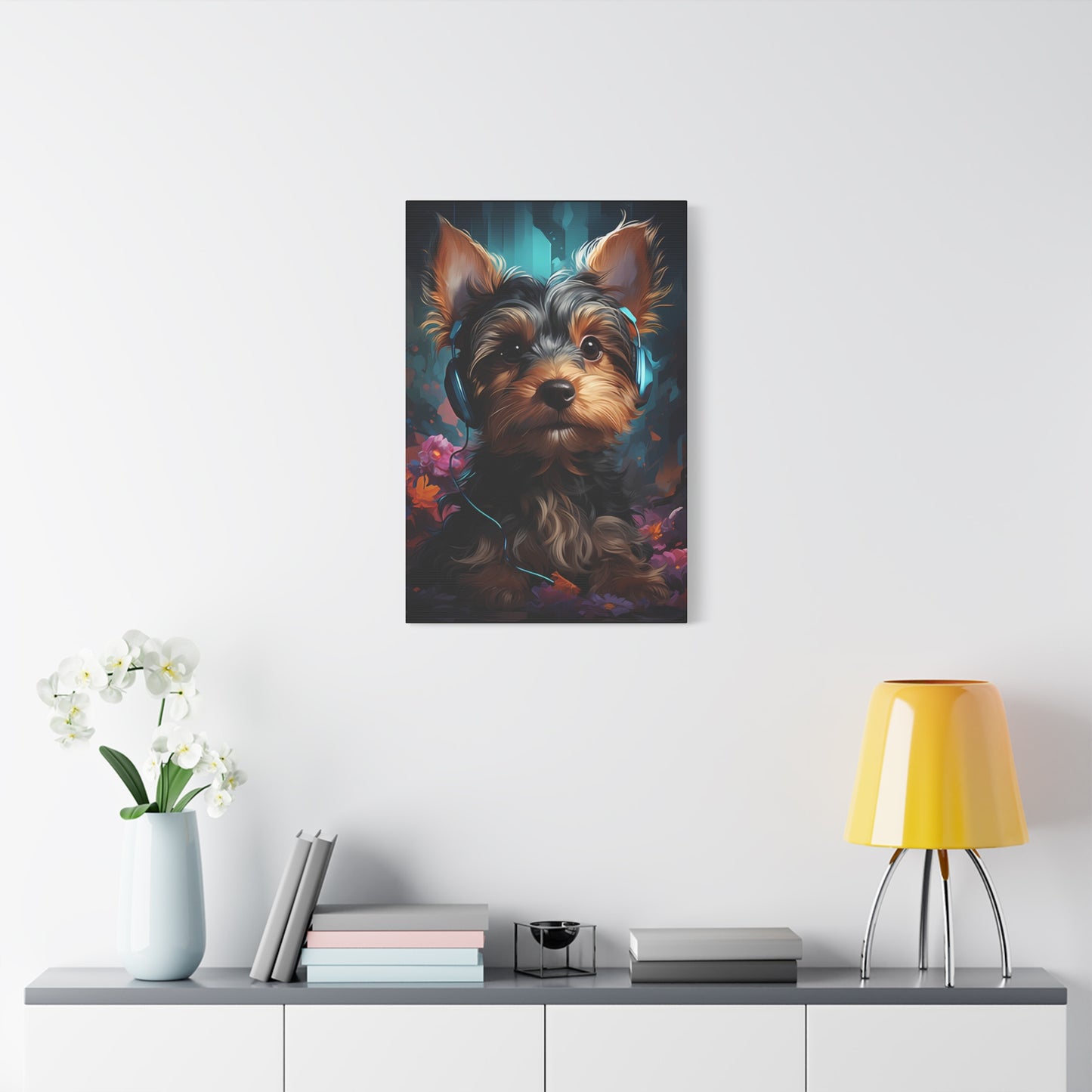 Yorkshire Terrier Wall Art Canvas Print - Perfect Gift for Pet Lovers - VYBE Shop