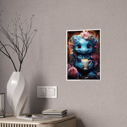 Adorable Fantasy Creature Poster, Gift for Kids - VYBE Shop