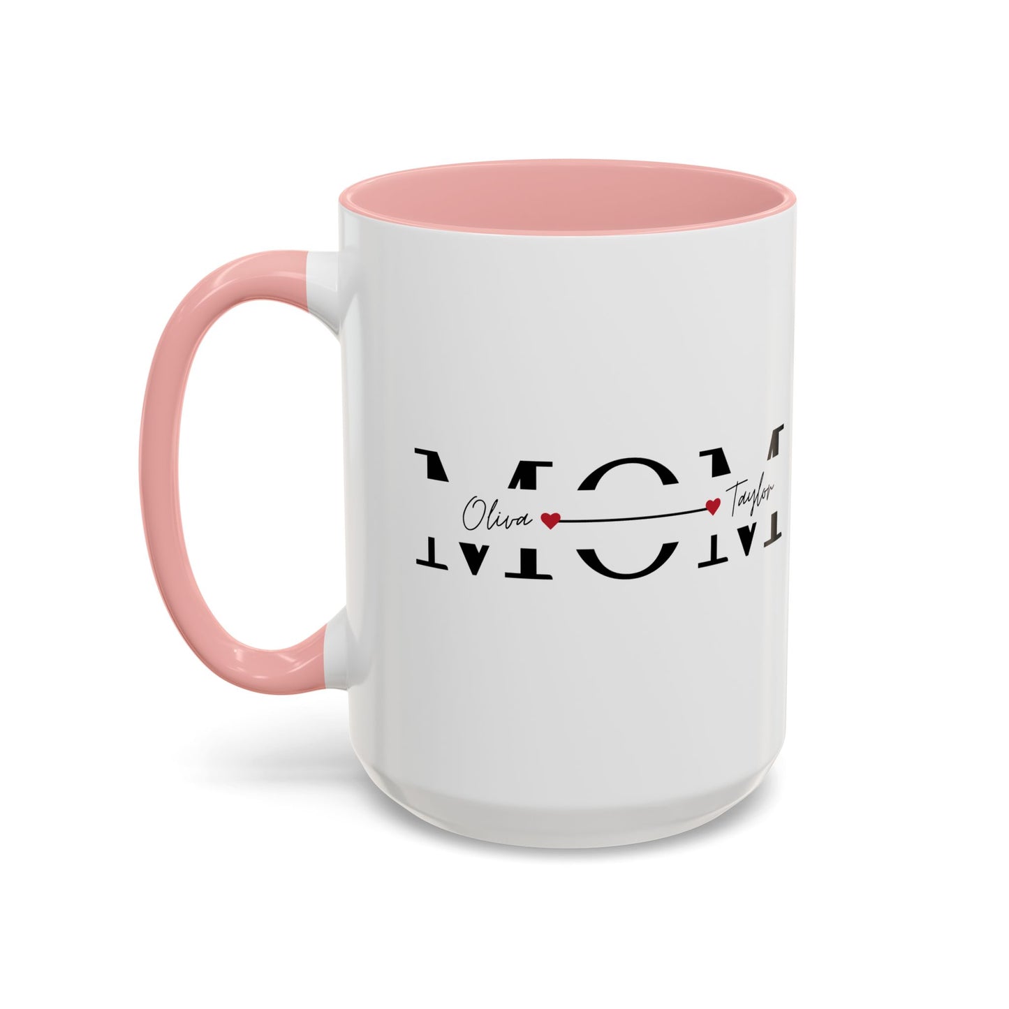 Personalized Mom Coffee Mug, Gift for Mother's Day, Customizable Mug for Mom, Family Coffee Mug, Heartfelt Coffee Cup - VYBE Shop
