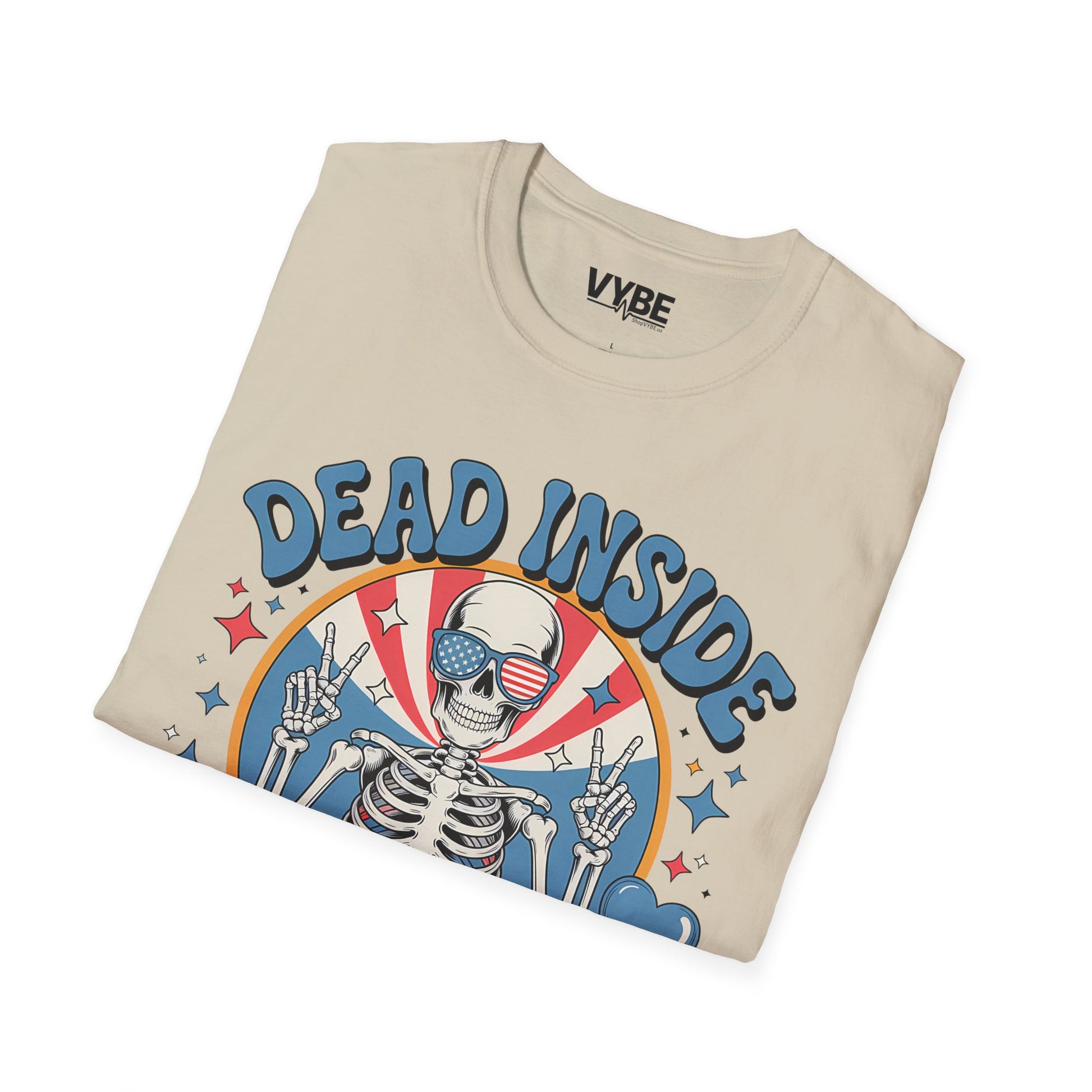 Dead Inside 4th of July T-Shirt - VYBE