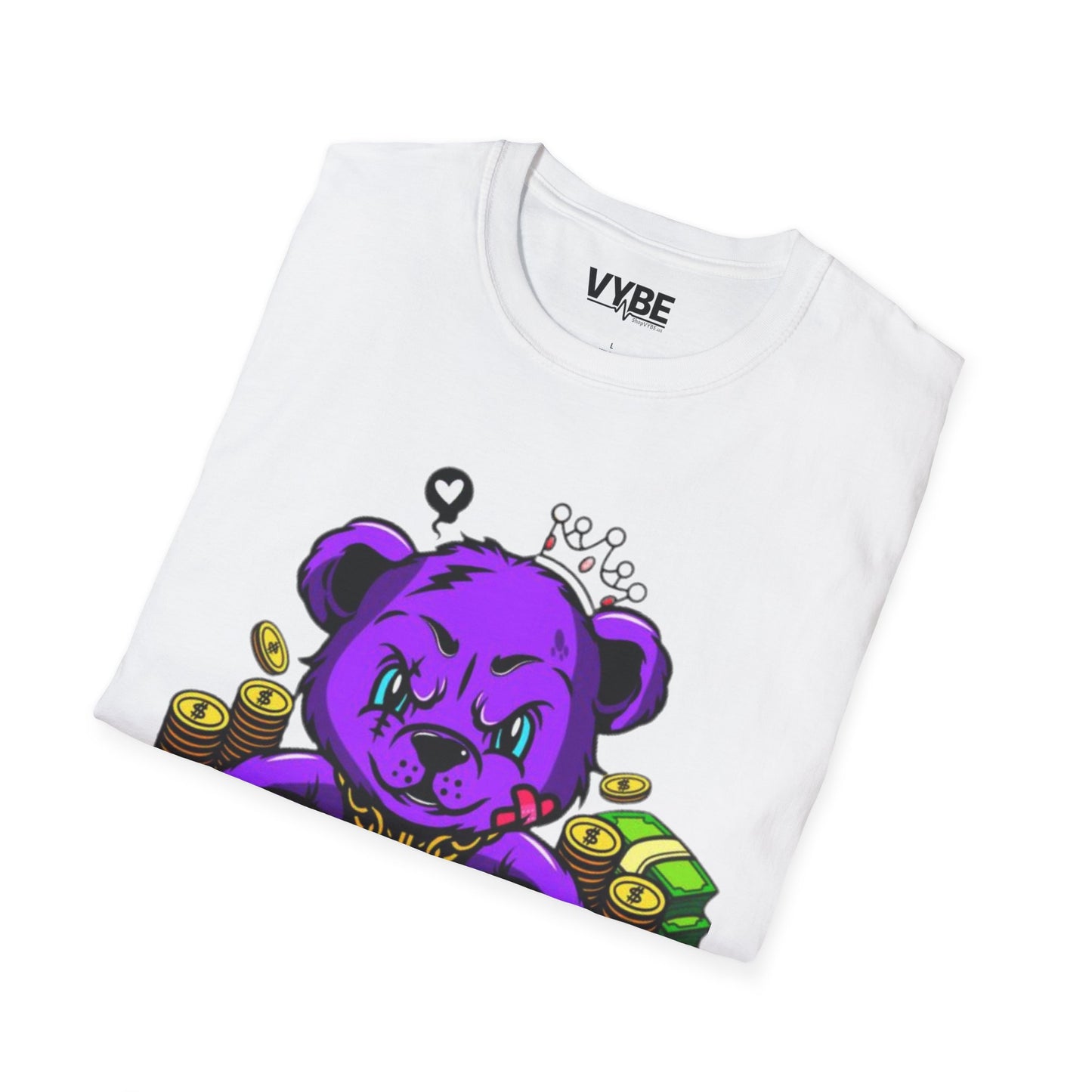 Purple Money Bear T-Shirt - VYBE