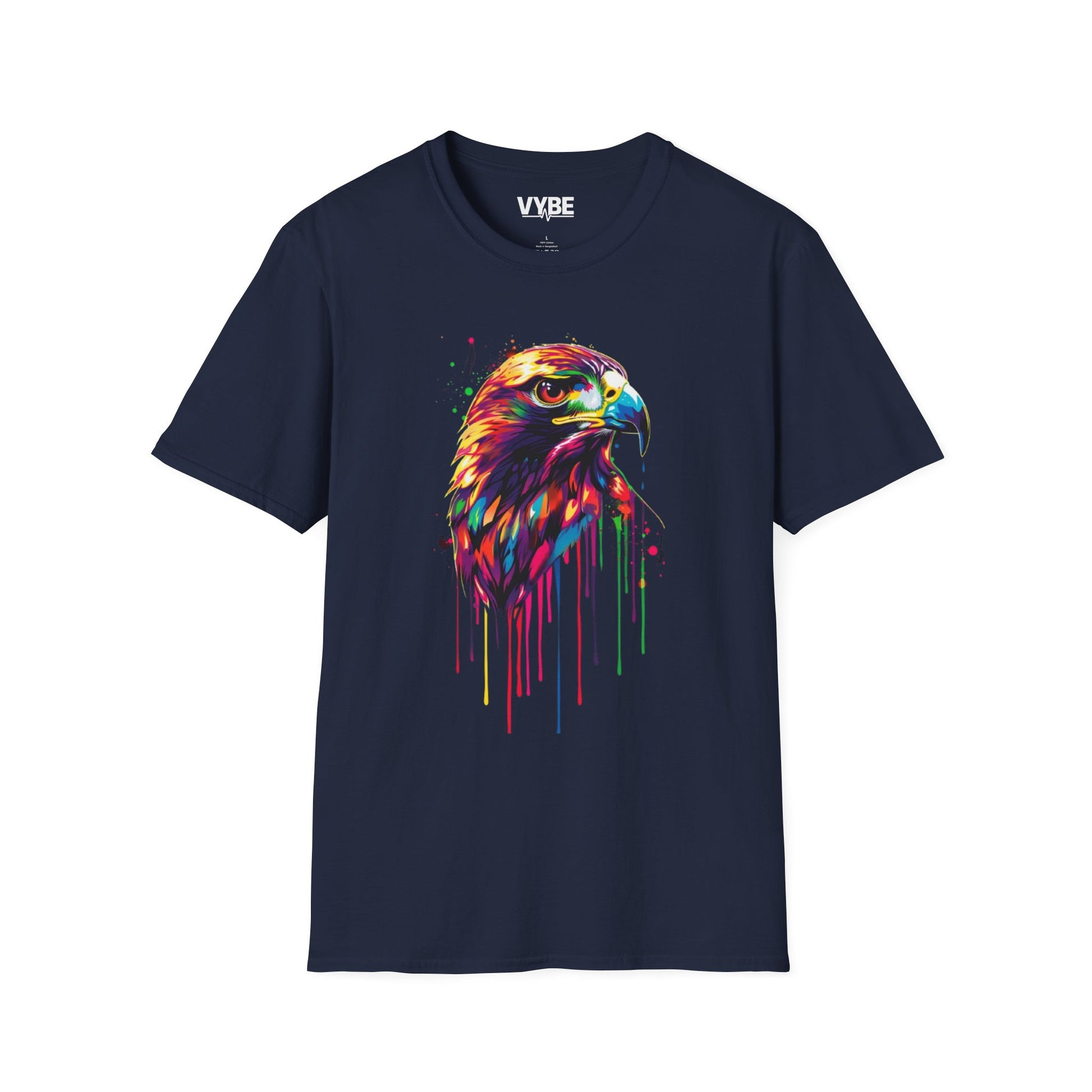 Colorful Eagle Graphic T-Shirt - VYBE Shop