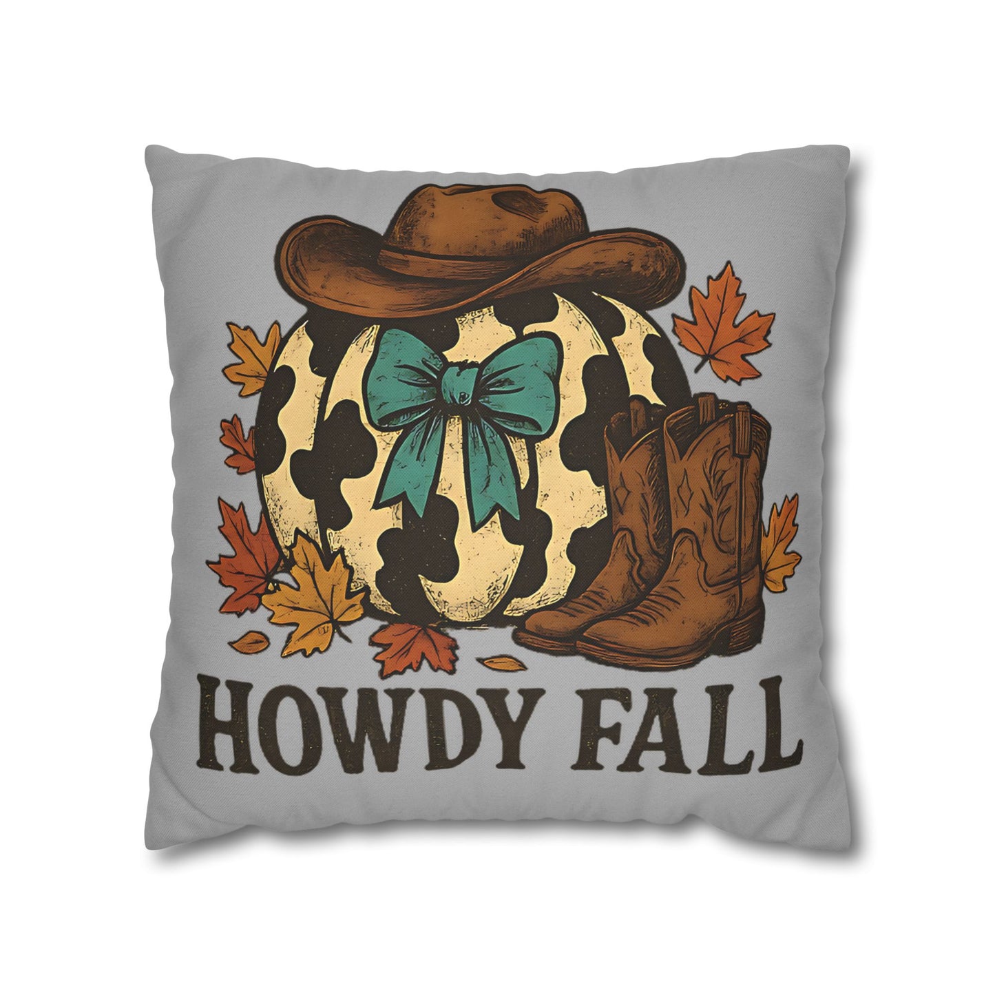 Howdy Fall Decorative Pillowcase - Cozy Autumn Home Decor, Farmhouse Style Decorative Pillow Cover, Perfect Fall Gift - VYBE Shop