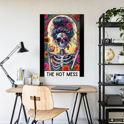 Hot Mess Wall Poster - Tarot Inspired Art for Unique Home Decor - VYBE Shop