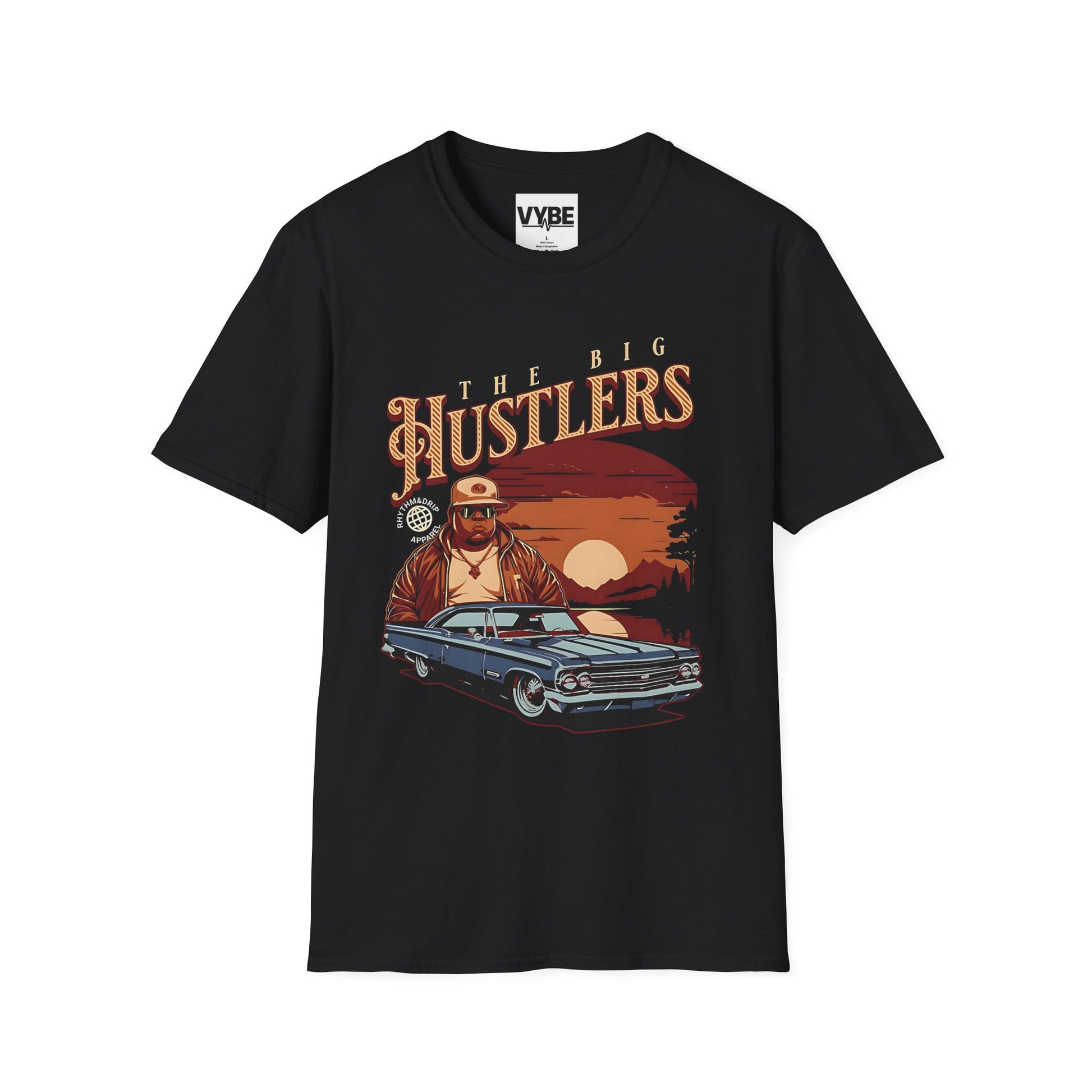 Urban- Hustlers Graphic Tee, Vintage Car Shirt, Unisex T-Shirt, Retro Clothing - VYBE Shop