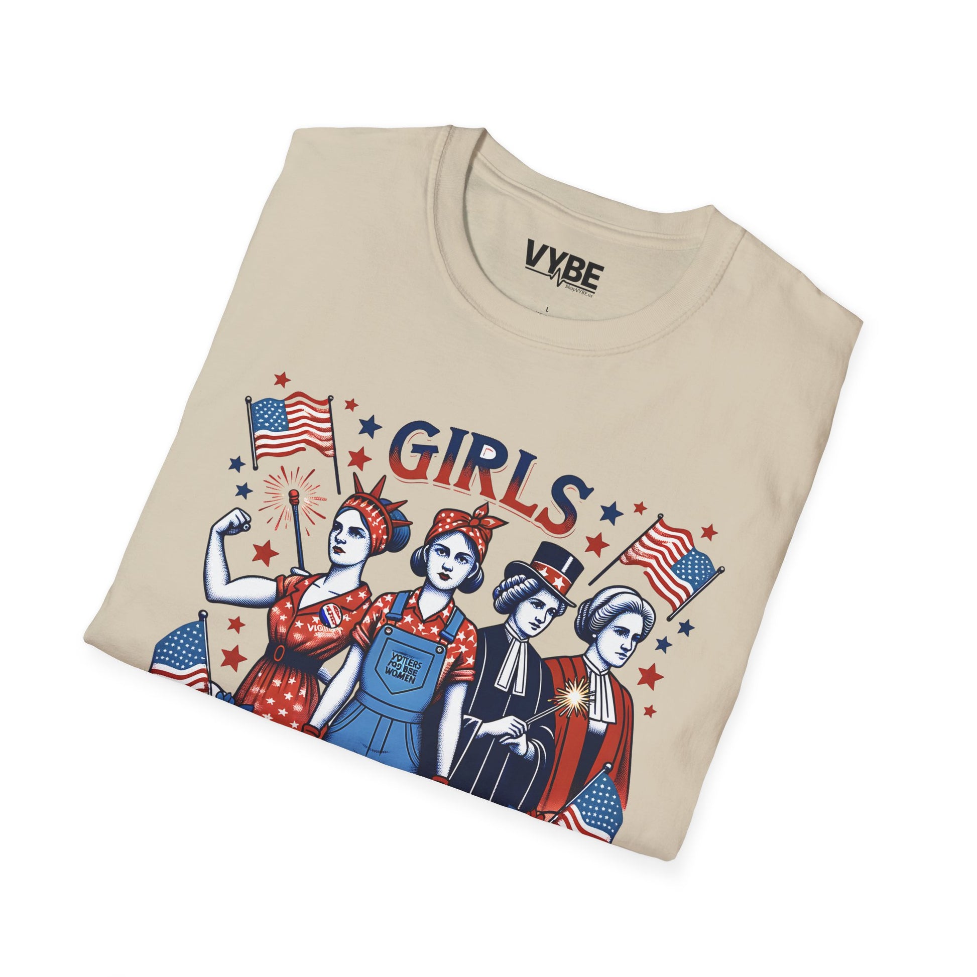 Empowering Women Patriotic T-Shirt - VYBE