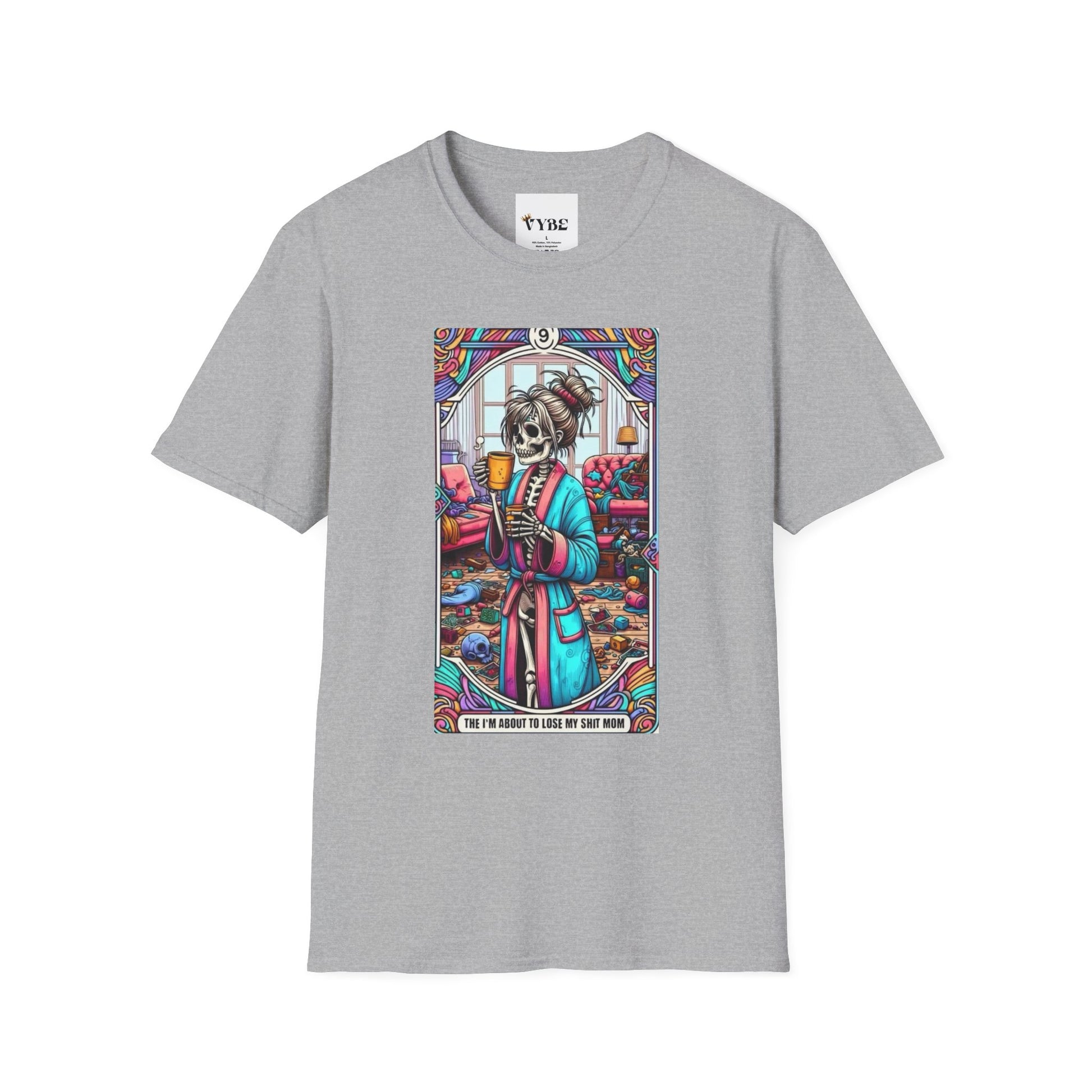 About To Lose My Shit Mom- Tarot T-Shirt - VYBE Shop