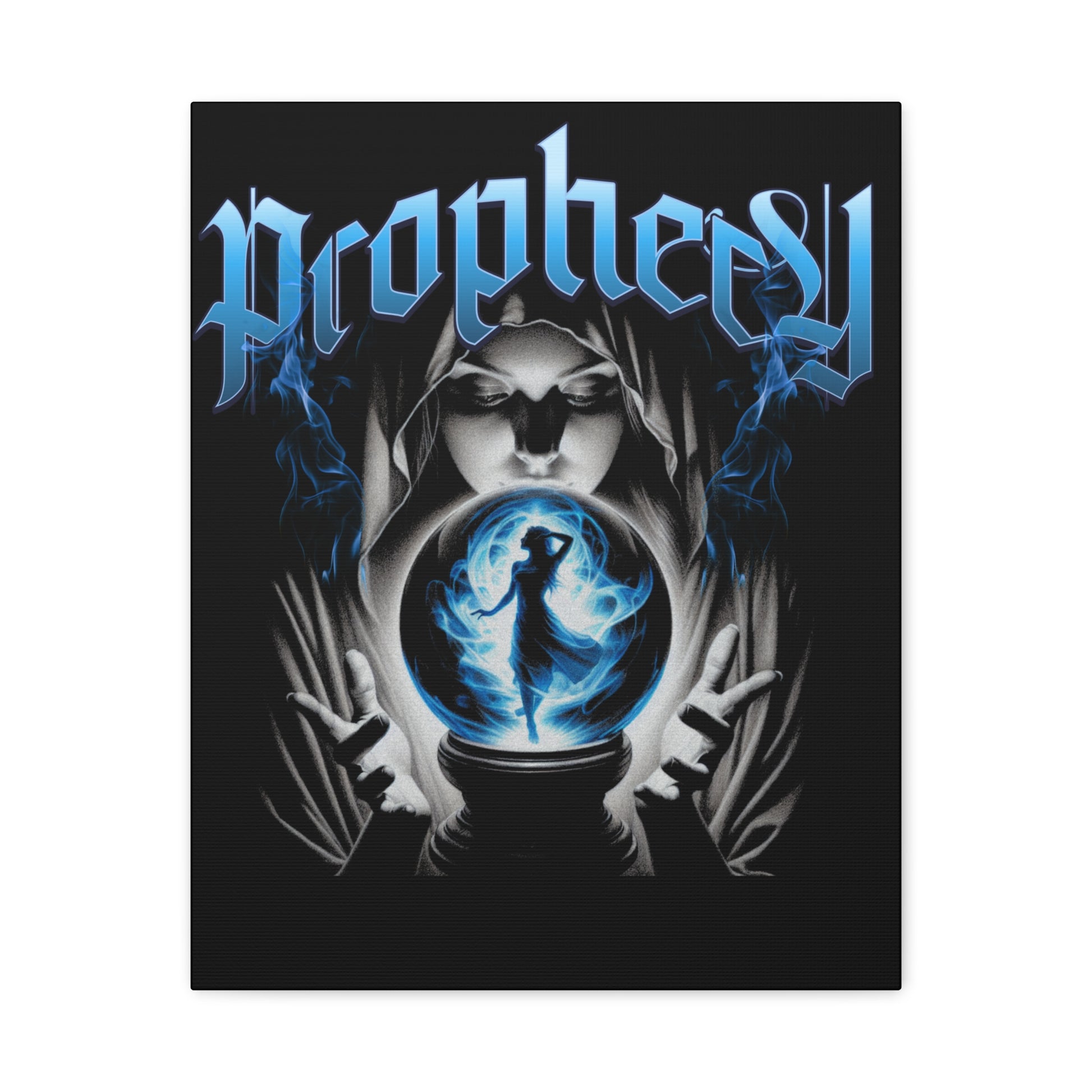 Mystical Wall Art Print, Prophecy Canvas, Home Decor, Unique Gift, Gothic Art, Witchcraft Decor - VYBE Shop