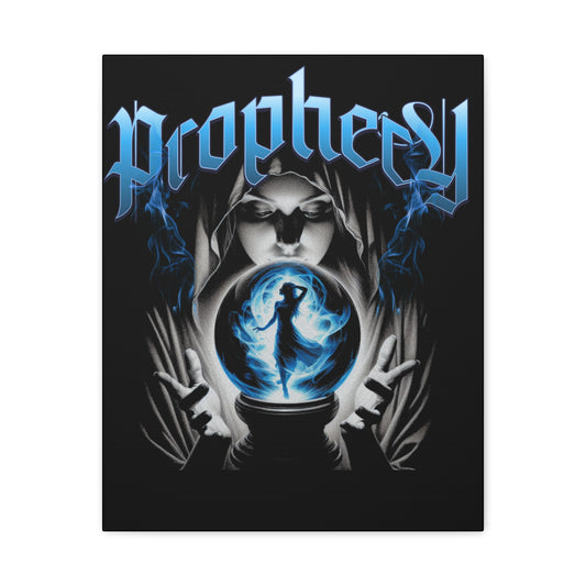 Mystical Wall Art Print, Prophecy Canvas, Home Decor, Unique Gift, Gothic Art, Witchcraft Decor - VYBE Shop