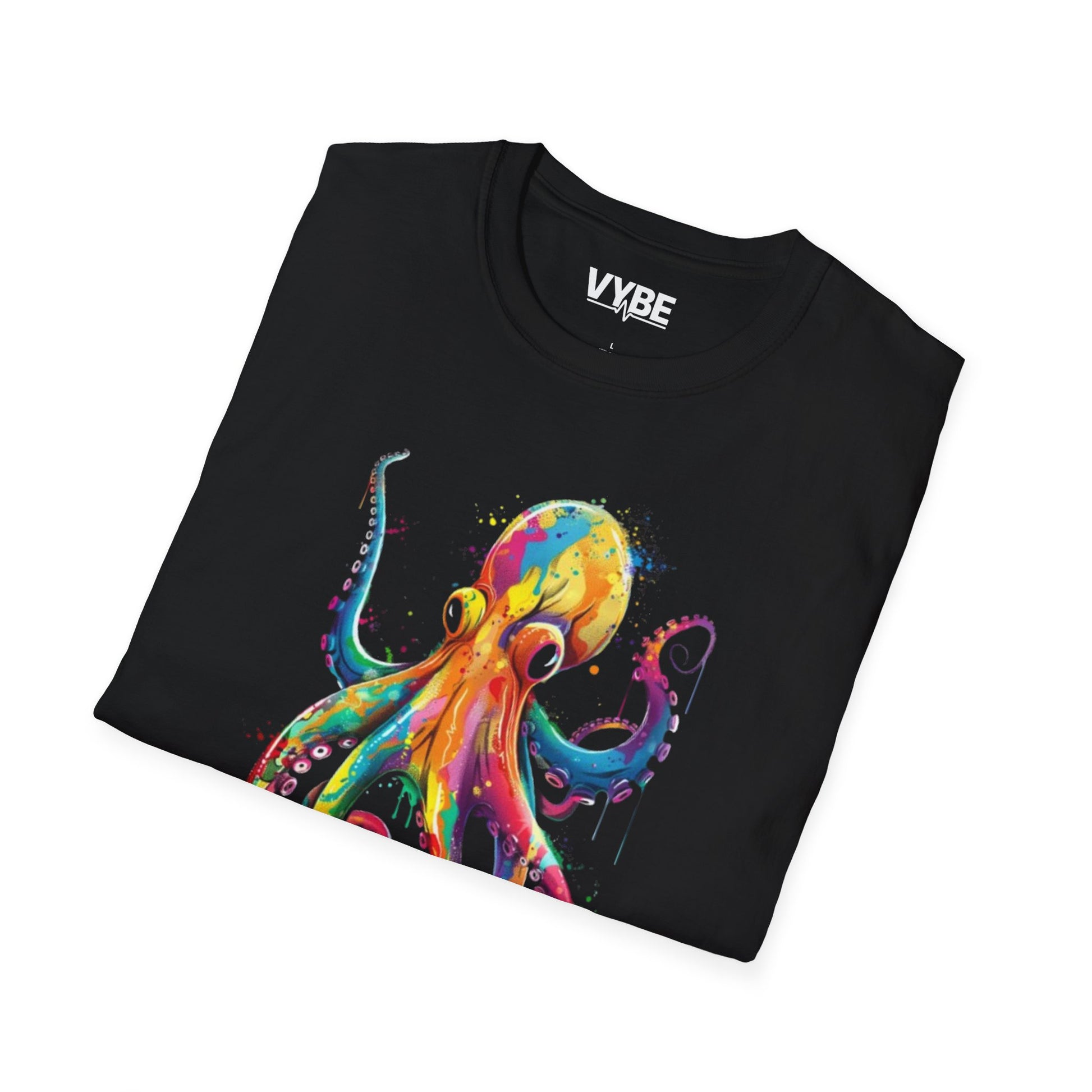 Colorful Octopus T-Shirt - VYBE Shop