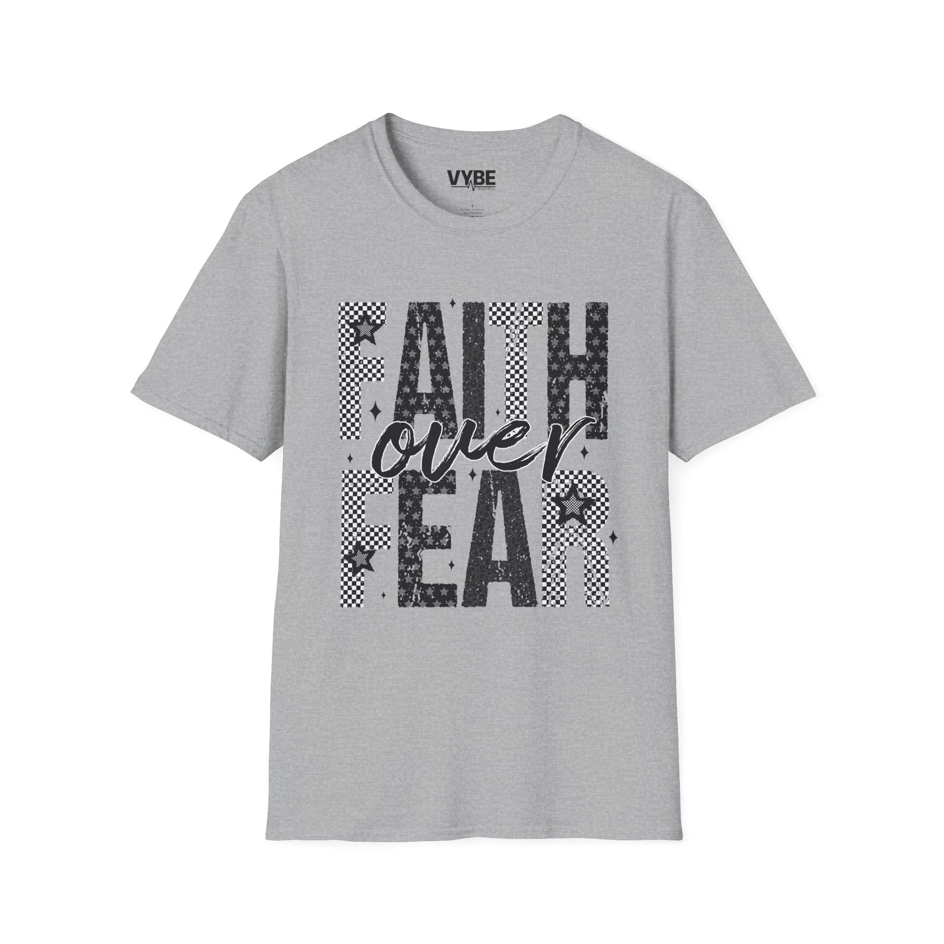 God is Good All the Time Faith Over Fear Apparel Christian Gift for Believers - VYBE Shop