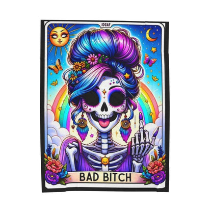 Tarot Bad Bitch Plush Blanket