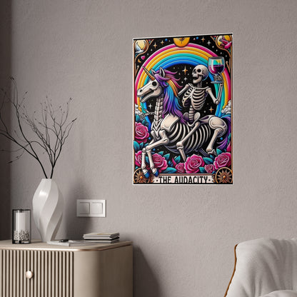 Audacity Tarot Poster - Bold and Inspiring Wall Art for Your Space - VYBE Shop