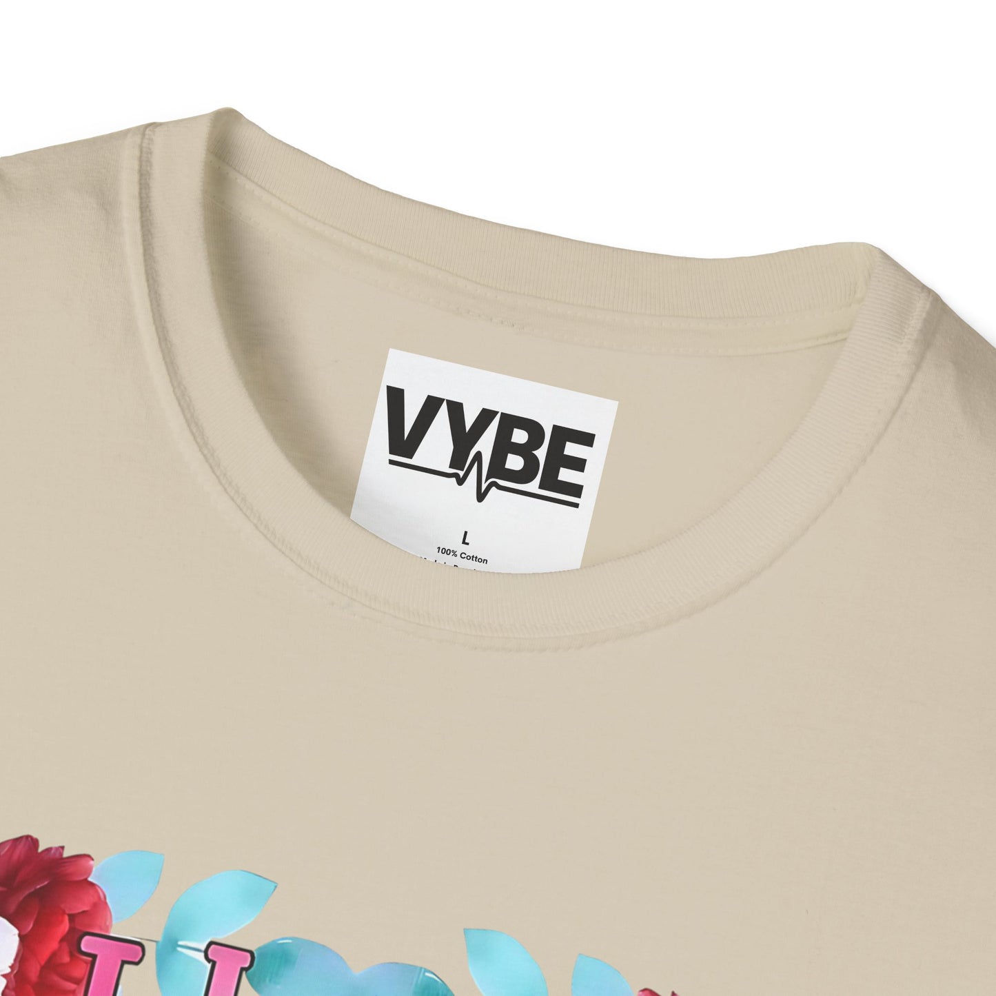 Funny- Floral Quote T-Shirt with 'I Hate Morning People' Design, Casual Wear, Humor Apparel - VYBE Shop