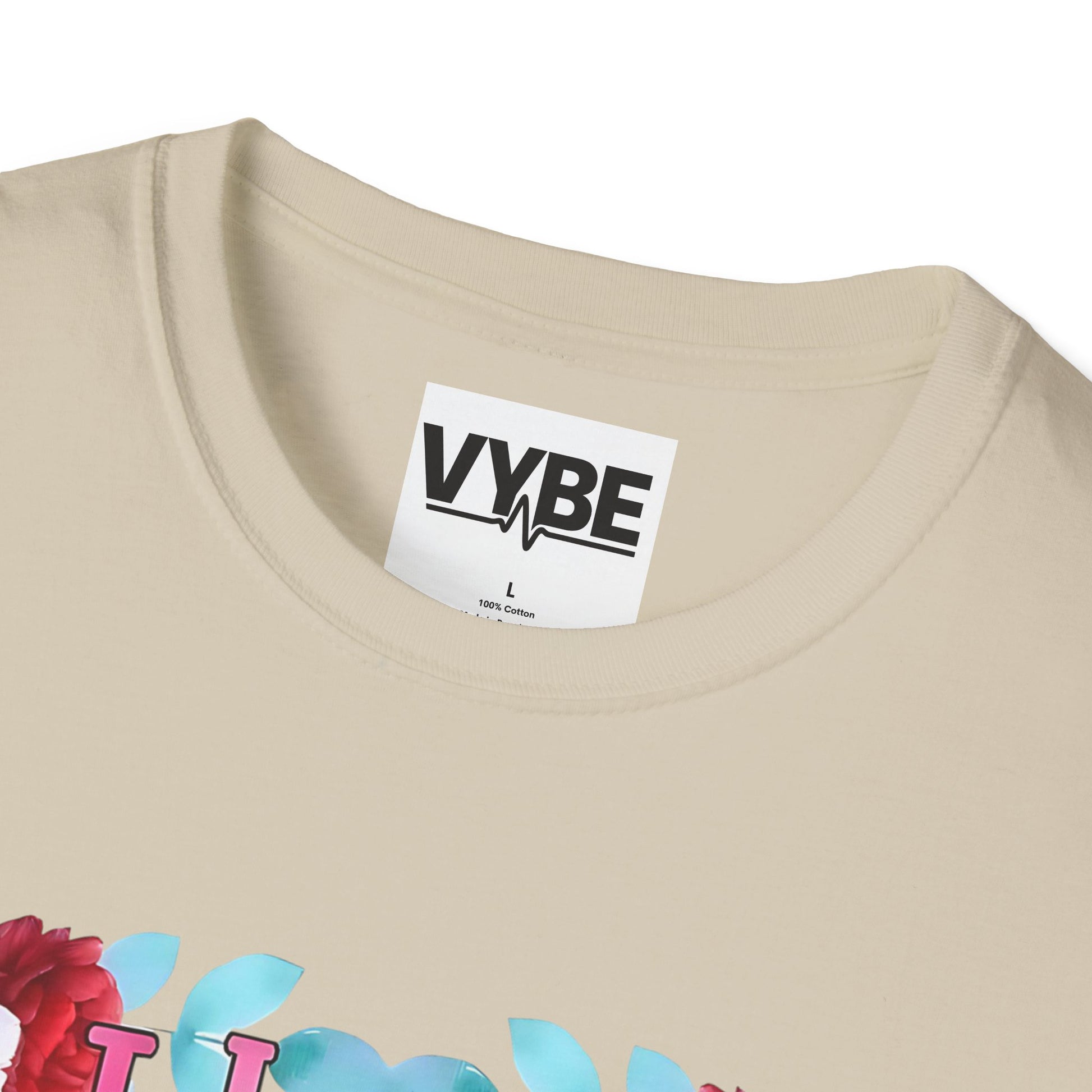 Funny- Floral Quote T-Shirt with 'I Hate Morning People' Design, Casual Wear, Humor Apparel - VYBE Shop