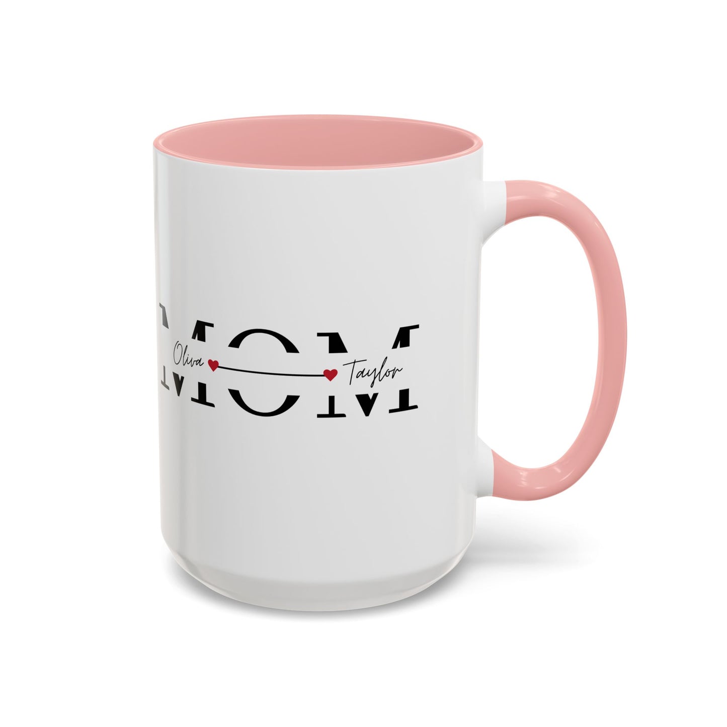 Personalized Mom Coffee Mug, Gift for Mother's Day, Customizable Mug for Mom, Family Coffee Mug, Heartfelt Coffee Cup - VYBE Shop