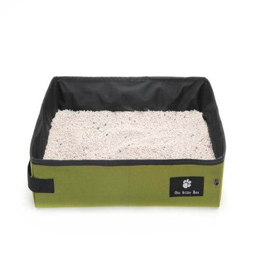 Portable Pet Travel Litter Box: The Ultimate On-The-Go Solution For Your Furry Friend - VYBE