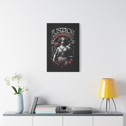 Justice Prevail Canvas Art Print, Wall Decor for Lawyers, Gift for Activists, Office Wall Art, Inspirational Home Decoration - VYBE Shop