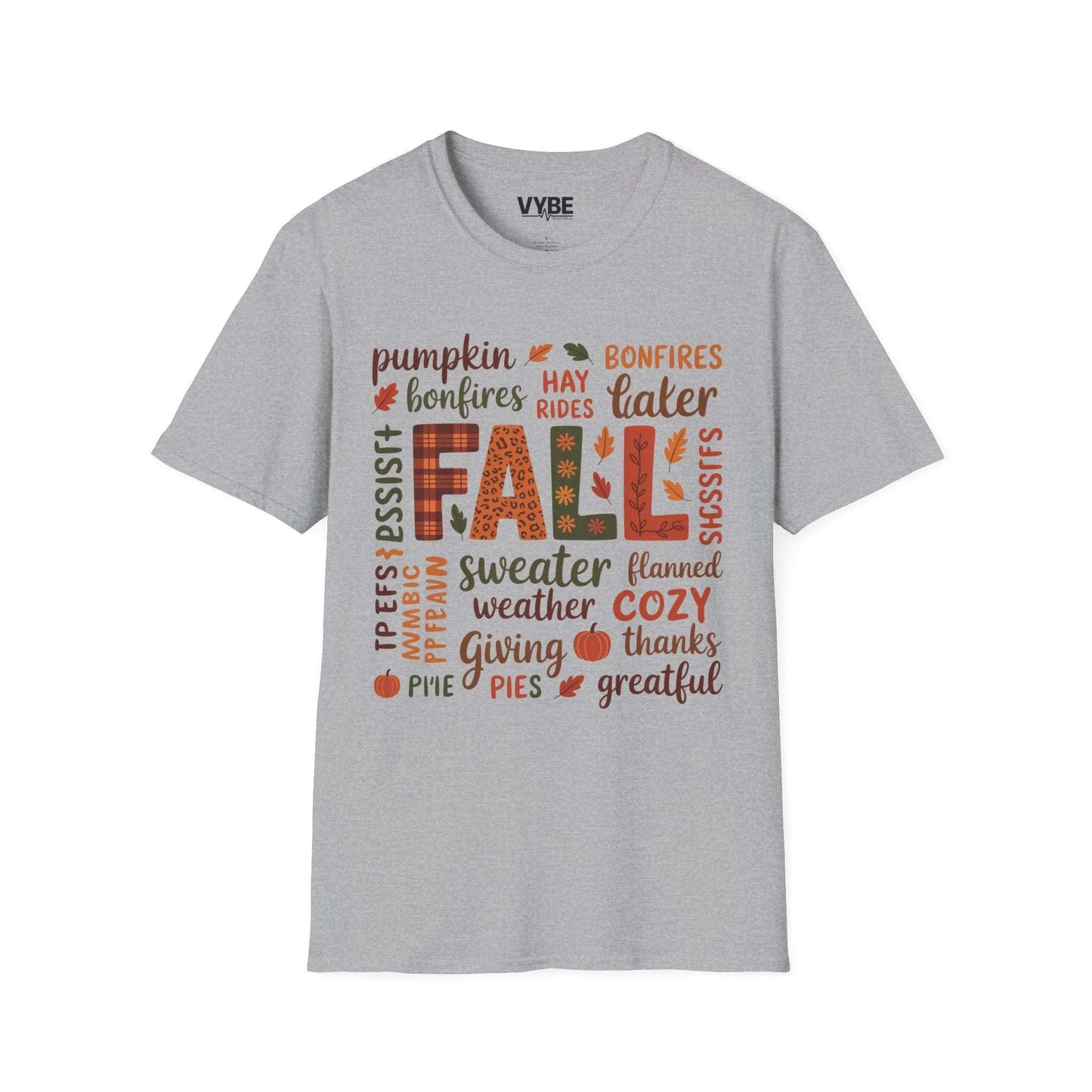 Fall-Themed T-Shirt - VYBE