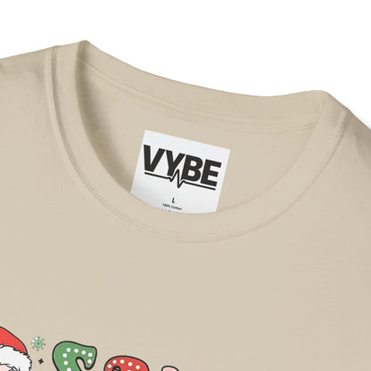 Christmas T-Shirt, Santa Funny Quote Tee, Holiday Vulgar Humor Shirt, Unisex Gift for Her, Gift for Him - VYBE Shop