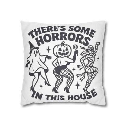 Halloween Decorative Pillowcase for Spooky Autumn Home Decor with Ghost and Mummy Design - VYBE Shop