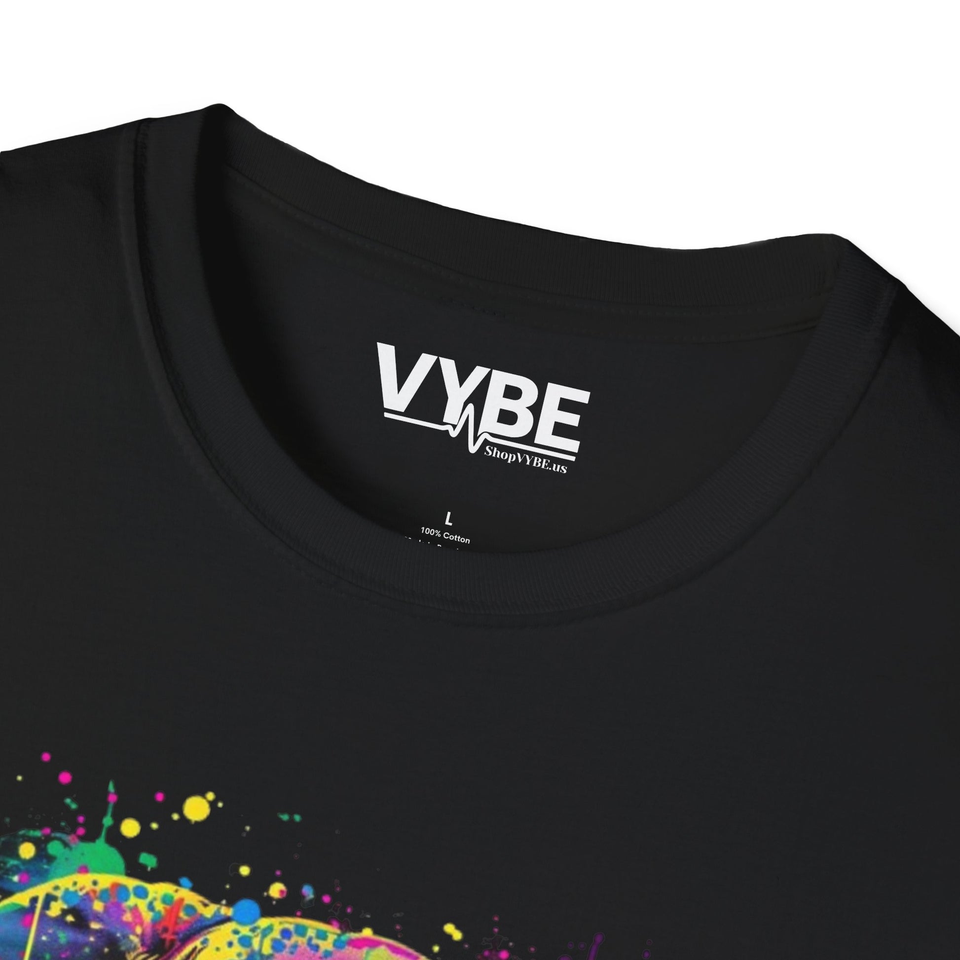 Colorful Elephant Graphic T-Shirt - VYBE