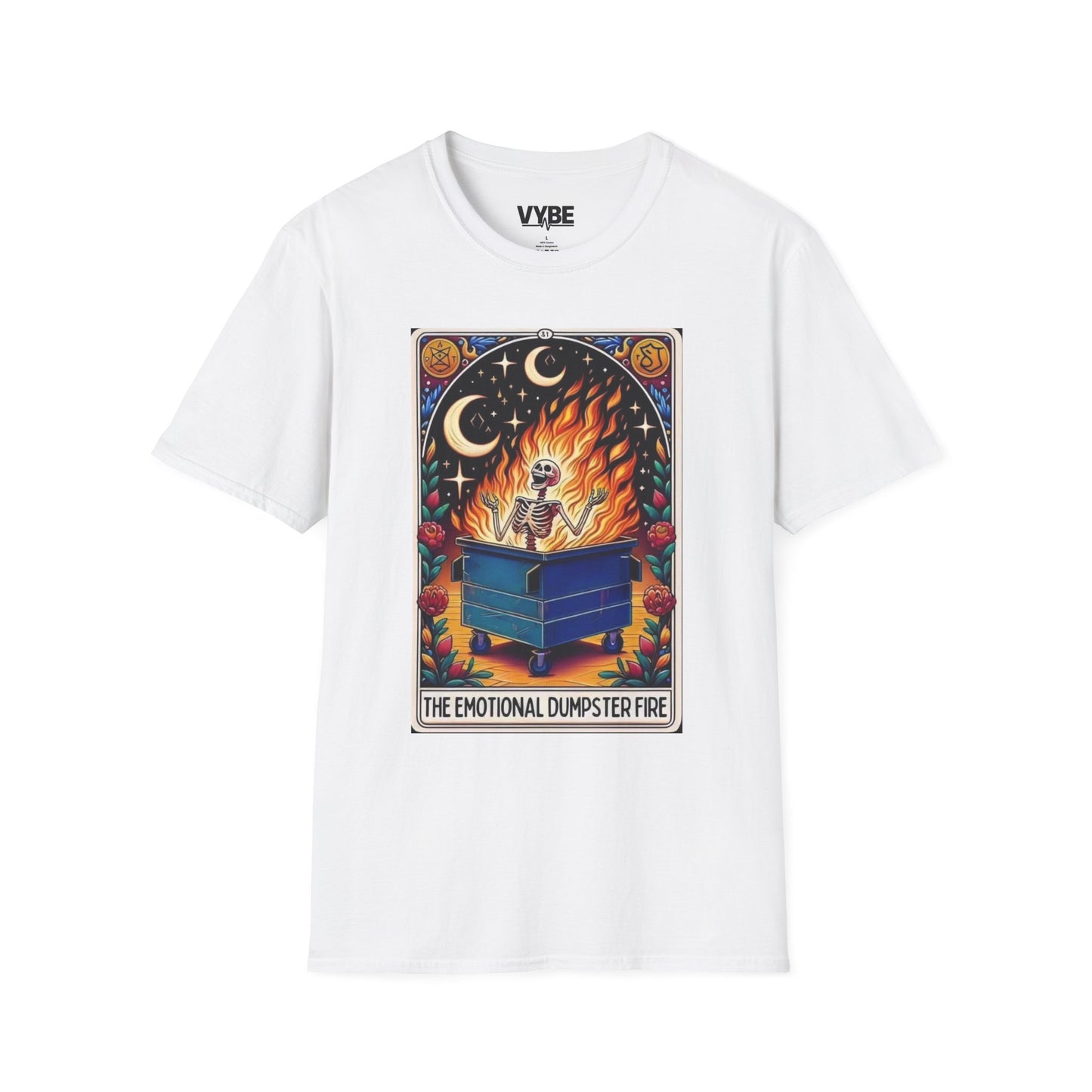 Tarot- Emotional Dumpster Fire- Tarot T-Shirt - VYBE Shop