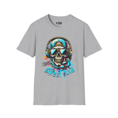 Street Soul Vibes Skull T-Shirt - VYBE Shop
