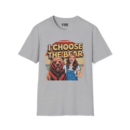 I Choose the Bear T-Shirt - Embrace Your Spirit with Comfort and Style