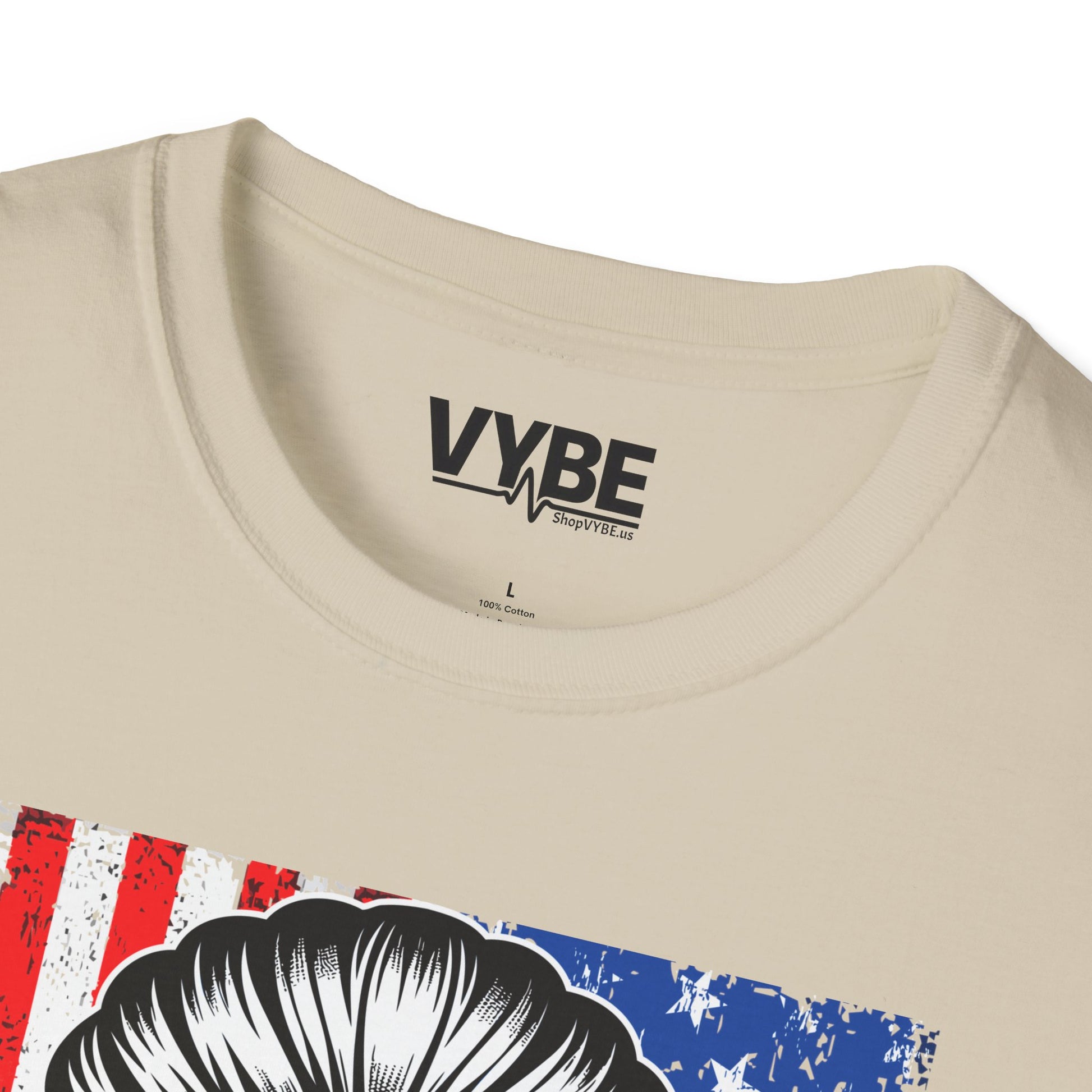 American Skull T-Shirt - VYBE