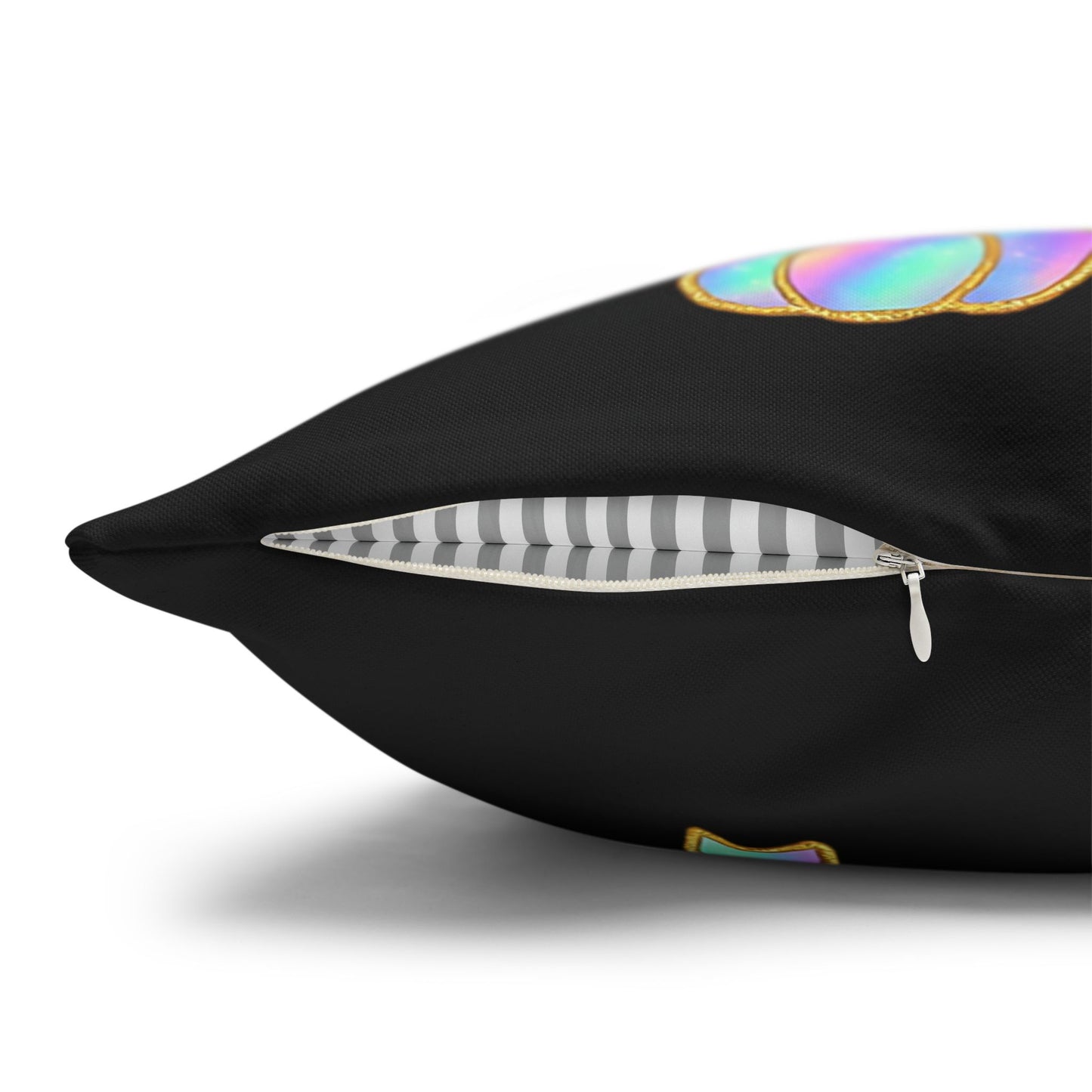 Holographic Ghost Pillowcase - Cozy Halloween Decor, Cute Cushion Cover, Spooky Gift for Fall Vibes - VYBE Shop