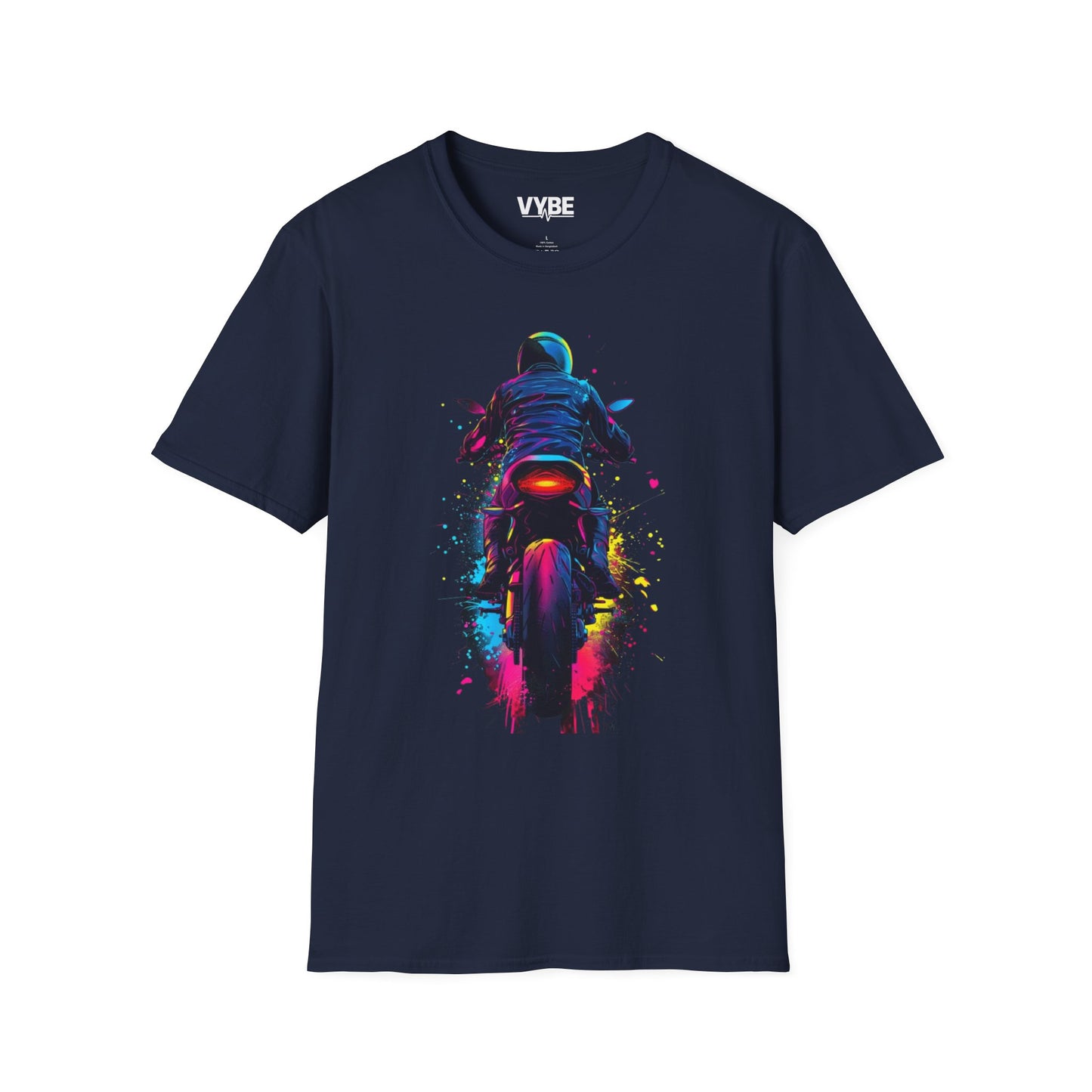 Vibrant Motorcycle T-Shirt
