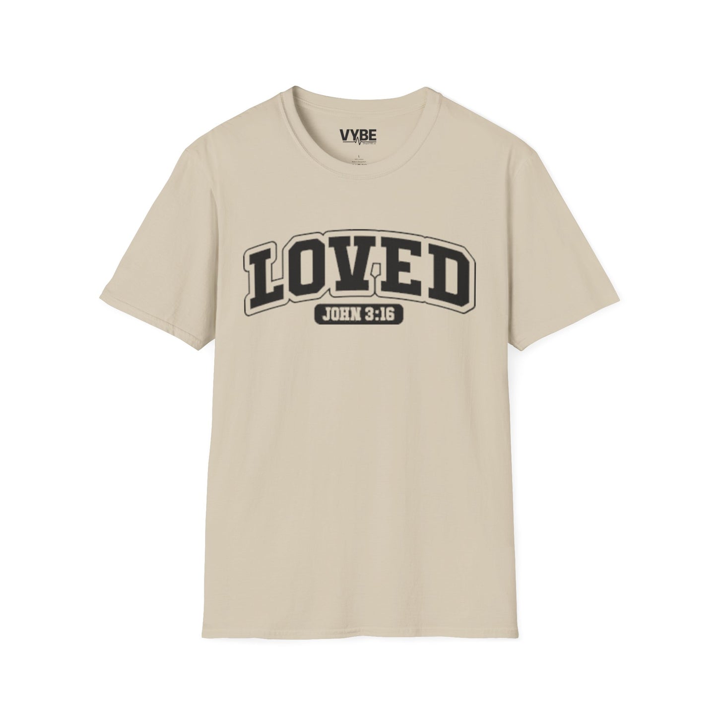 Loved John 3:16 Unisex Softstyle T-Shirt - VYBE