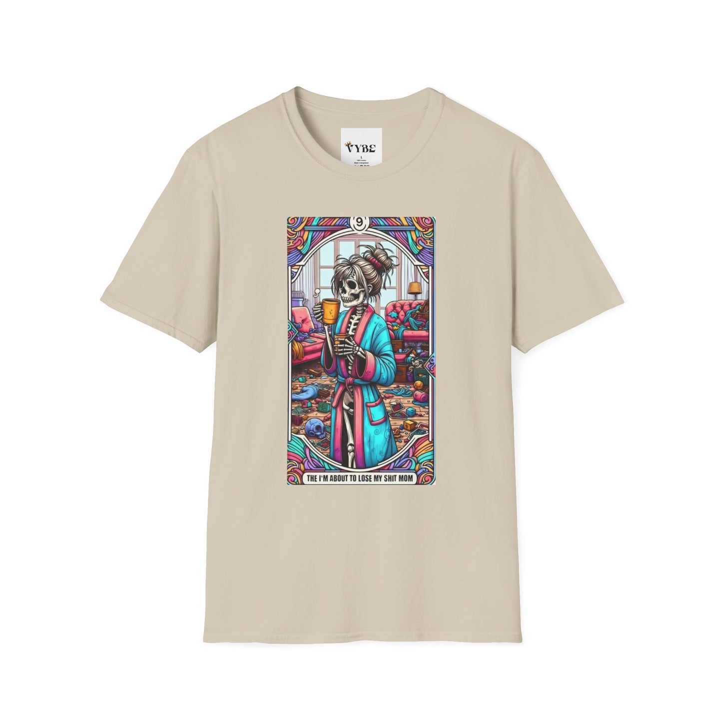 About To Lose My Shit Mom- Tarot T-Shirt - VYBE Shop